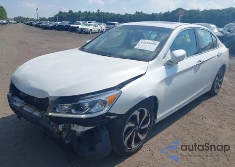 2016 Honda Accord Ex-L from USA, damaged, VIN 1HGCR2F84GA203667